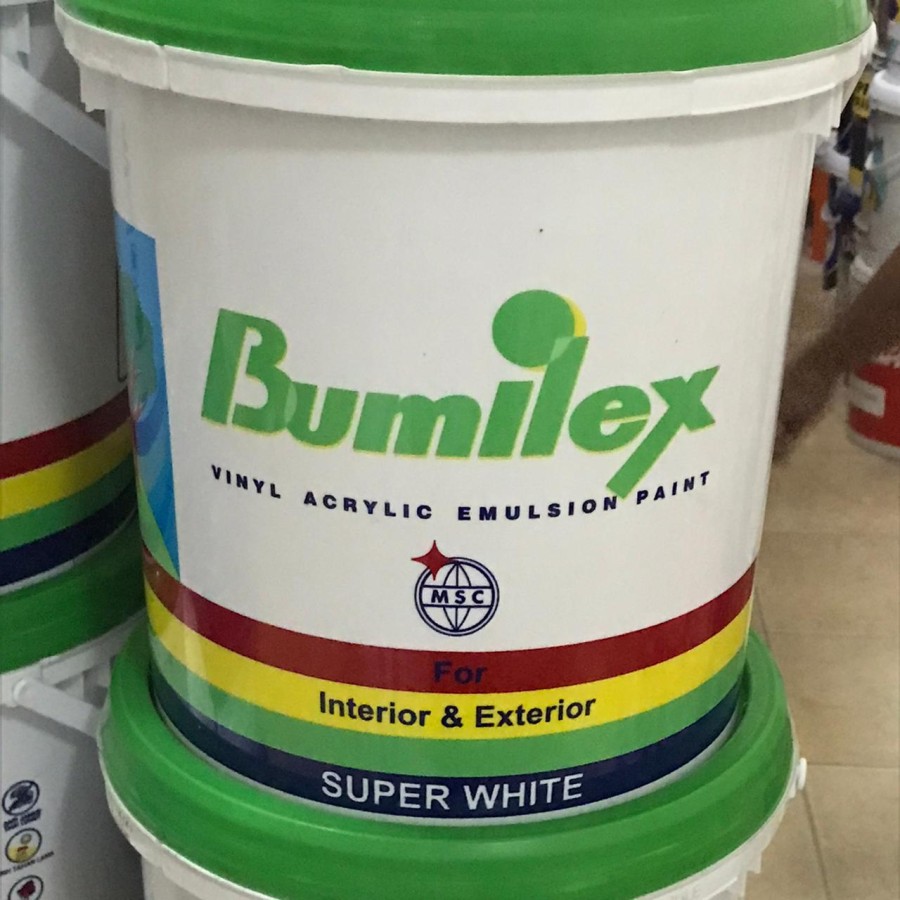 cat tembok bumilex interior ukuran pail pel 20 kg