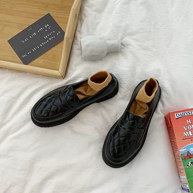 Sepatu Loafers Wanita Style Korea '' KIRANE '' Premium BTL 020