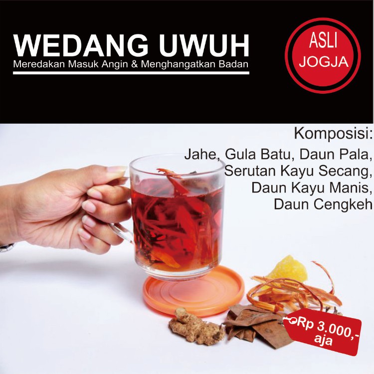 

Wedang Uwuh Khas Jogja - Meningkatkan imunitas tubuh - Melancarkan aliran darah - Minuman Jahe