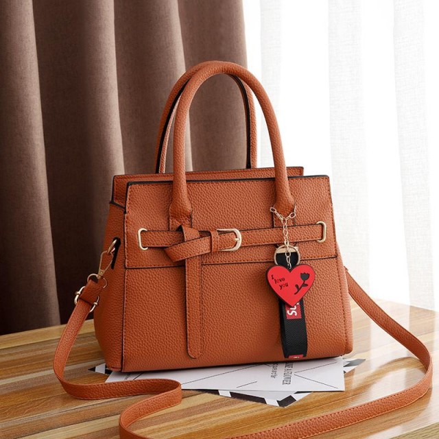 ZC 5051 RISCE TAS HANDBAG IMPORT WANITA CEWEK PEREMPUAN JAKARTA BATAM GANTUNGAN LOVE