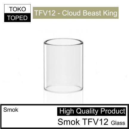 Tabung Kaca Smok TFV12 Replacement | warna glass bening