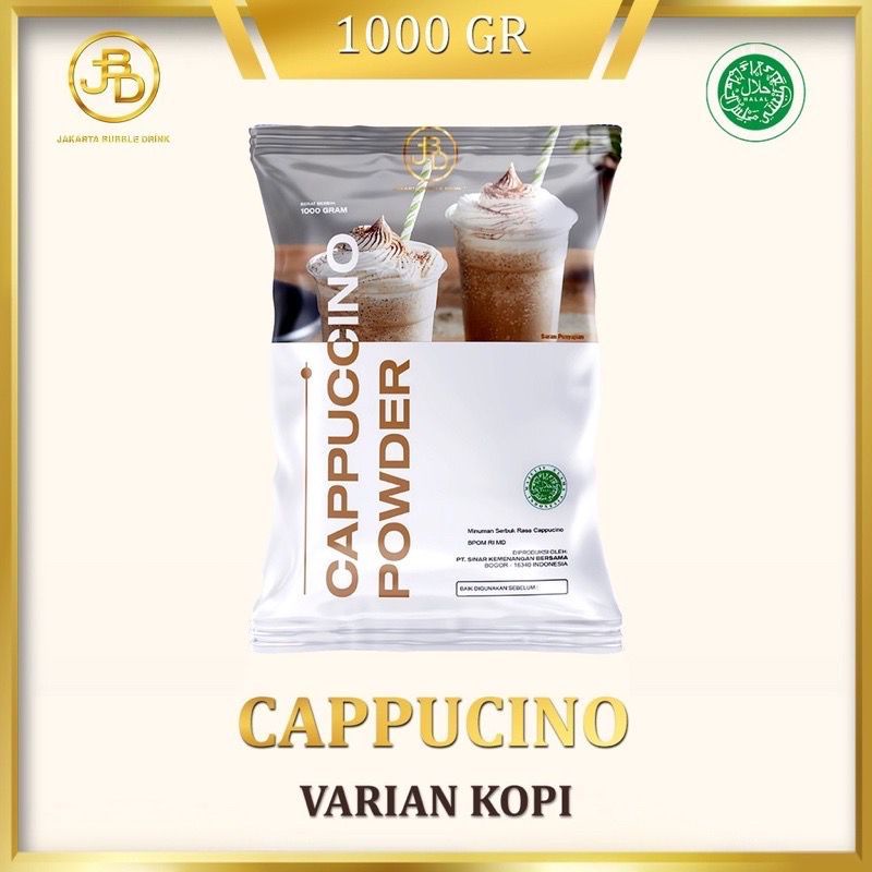 

Cappucino JBD Powder (Jakarta Bubble Drink )