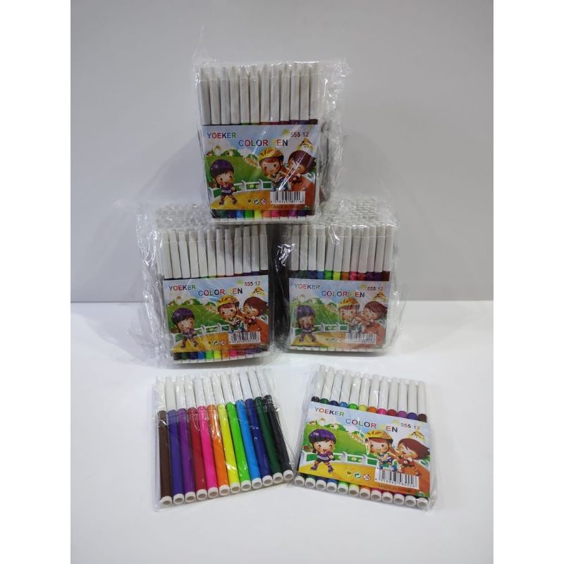 

Spidol Warna / Spidol Kecil 12 warna no. 898
