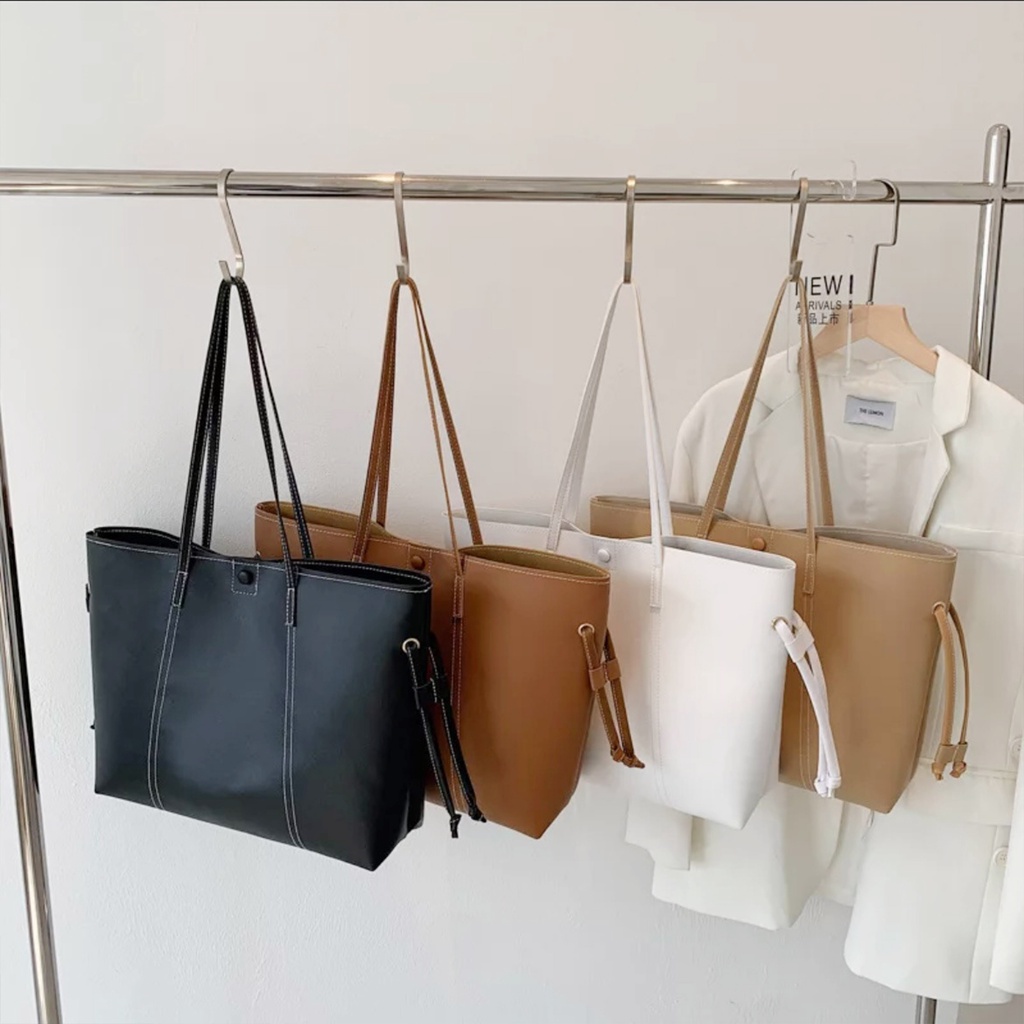 Tas Selempang & Bahu Wanita / Tote Bag Wanita Kulit Premium Import