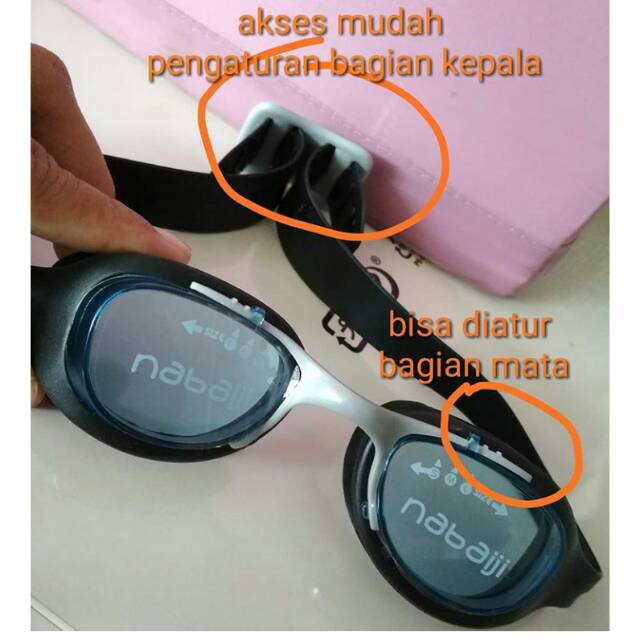 NABAIJI KACAMATA RENANG by DECATHLON