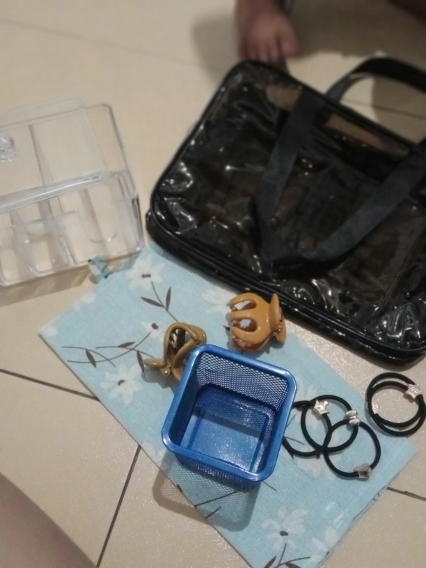 Kotak Tisu Tempat Tissue / Kantong Tisu - Kain Katun Linen