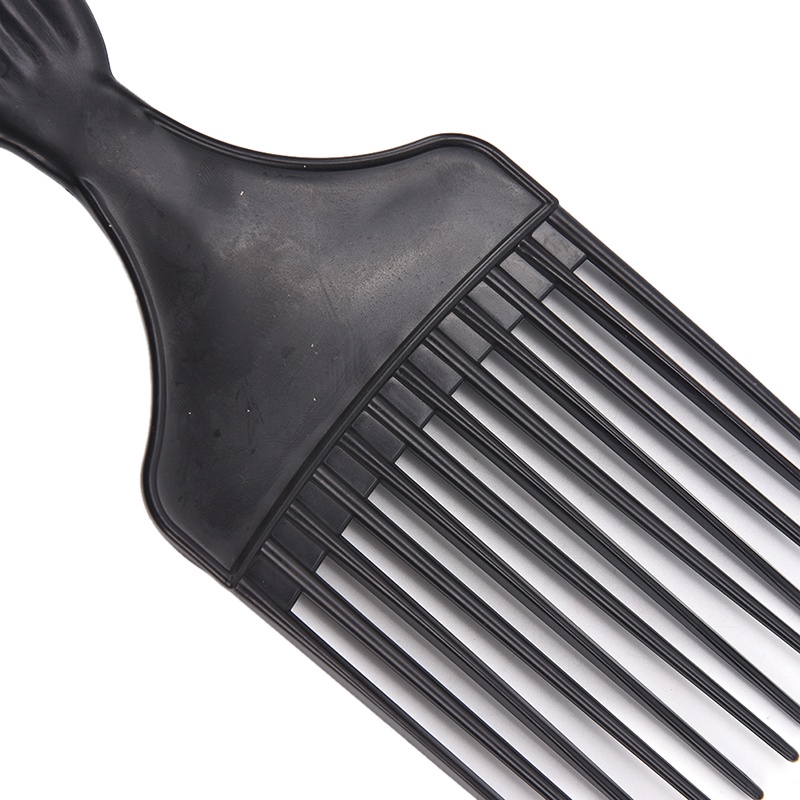 （✔✔❤Sisir Rambut Keriting Model Garpu Gigi Panjang Lebar Bahan Plastik Untuk Salon