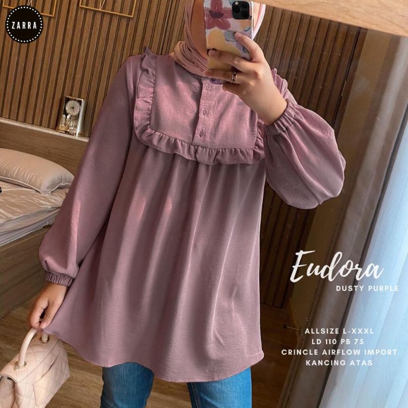 ENDORA BLOUSE ORIGINAL PRODUK ATASAN KEMEJA WANITA TERBARU BUSUI