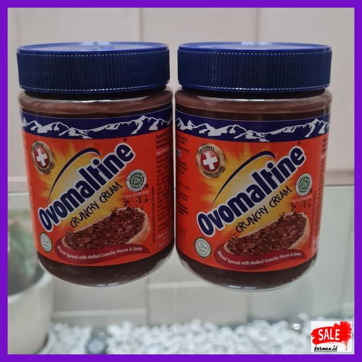 

RETLEMCOKLAT- SELAI COKLAT OVAMALTINE CRUNCHY 380GR -ASLII.