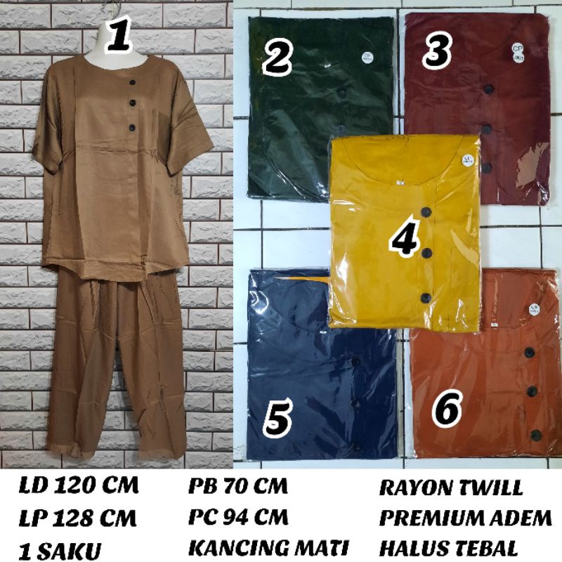 SETELAN CP JUMBO AGNES BY TESSA