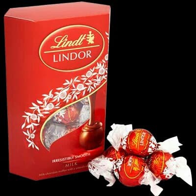 

Spesial - Promo !! Lindt Lindor Milk Chocolate - Cokelat Coklat Truffle Import