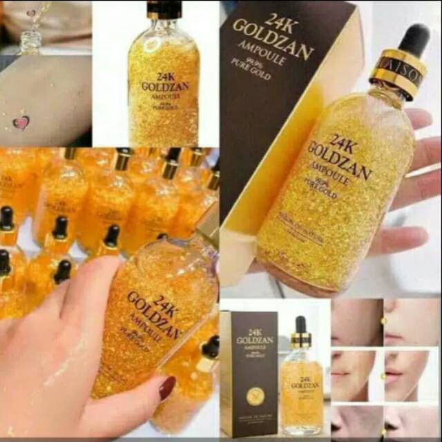 Serum 24k Goldzan Serum Wajah Original Bpom Shopee Indonesia