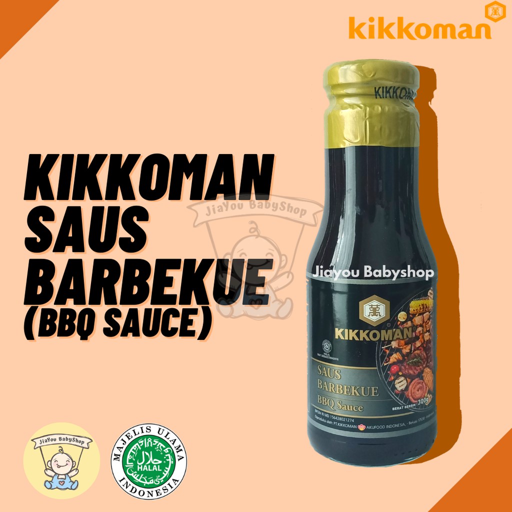 

Kikkoman BBQ Sauce HALAL Botol 300 Gr