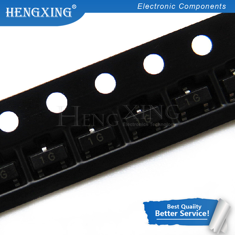 100pcs/lot BC847C SOT-23 BC847 847C SOT SMD SOT-23 1G In Stock