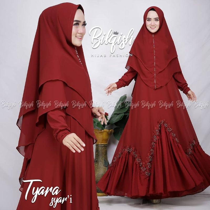 Tyara Gamis Syar'i Set kerudung