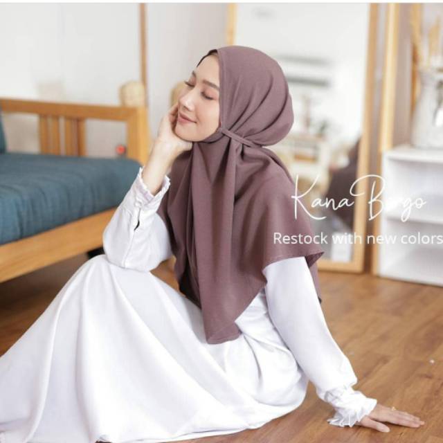 Khimar bergo Maryam , bahan diamond ORI by Denita hijab