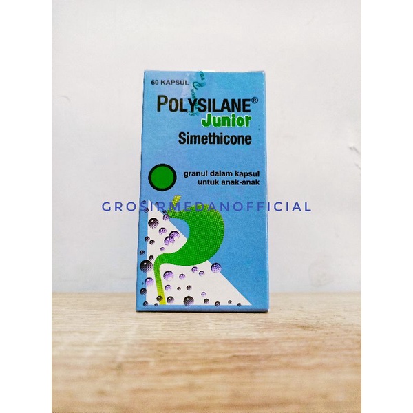 POLYSILANE JUNIOR KAPSUL - OBAT LAMBUNG MAAG ANAK