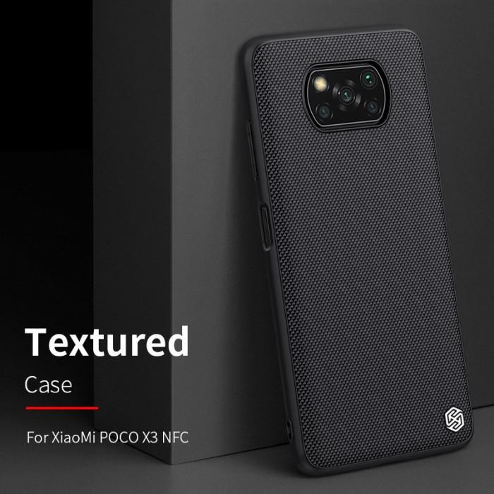 Nillkin Casing Textured Hard Case Xiaomi Poco X3 NFC