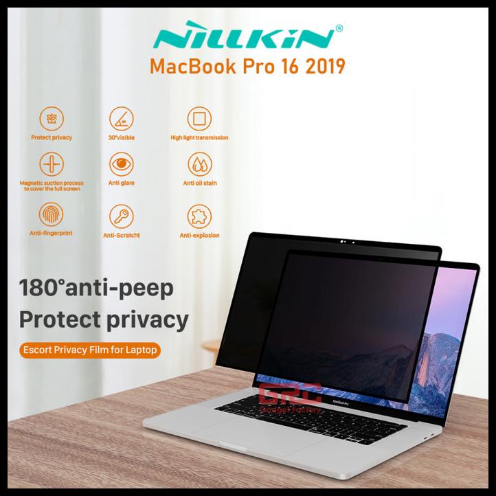 Anti Gores Spy Apple Macbook Pro 16 Inch 2019 Escort Privacy Original