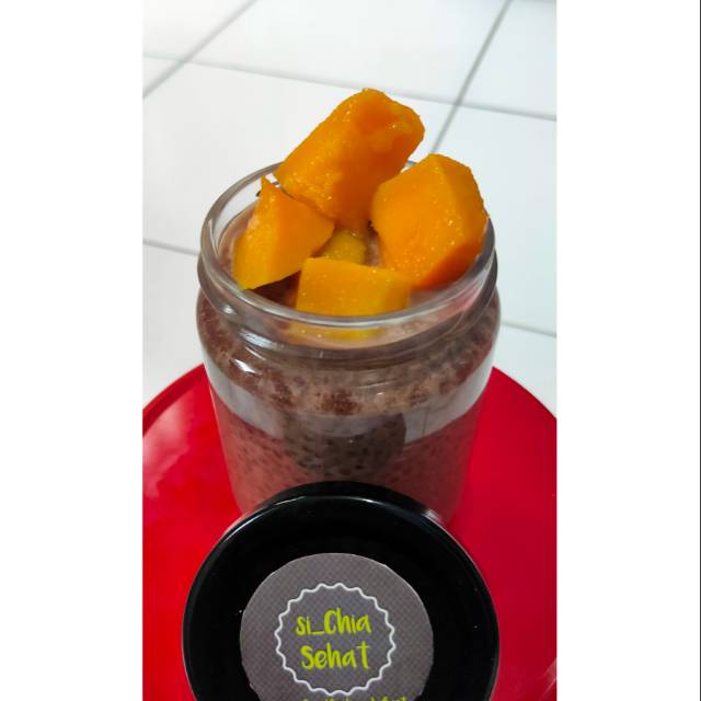 

Puding chia choco