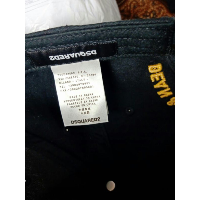 topi dsquared2 original second import