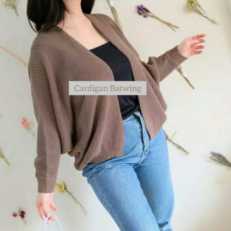 Cardi Oversized Kalong/Batwing