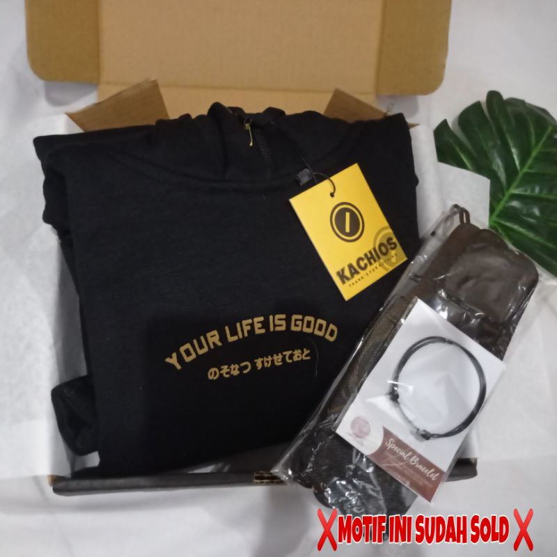 

Hampers hoodie/ hoodie cowok/kado hoodie/giftbox hoodie/ kado ulang tahun cowok