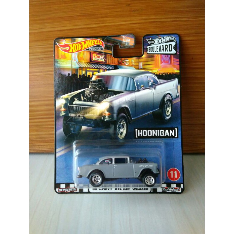 Hot Wheels 55 Chevy Bel Air Gasser Hoonigan Boulevard "bukan ths th$"