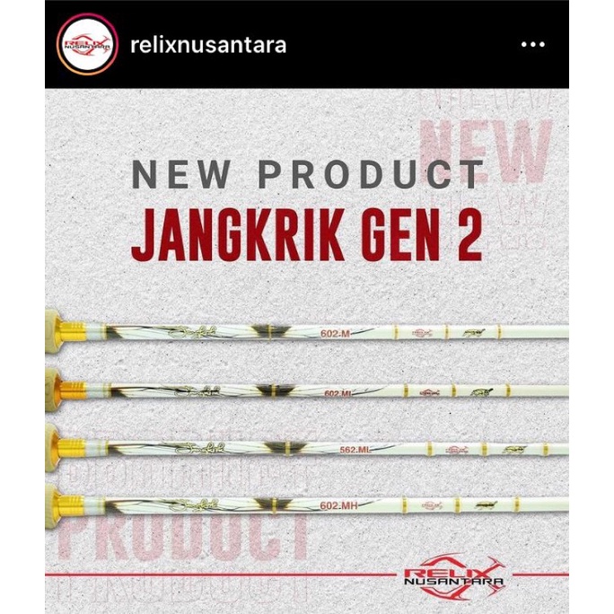 joran Jangkrik 562 14Lb Gen 2 Relix Nusantara