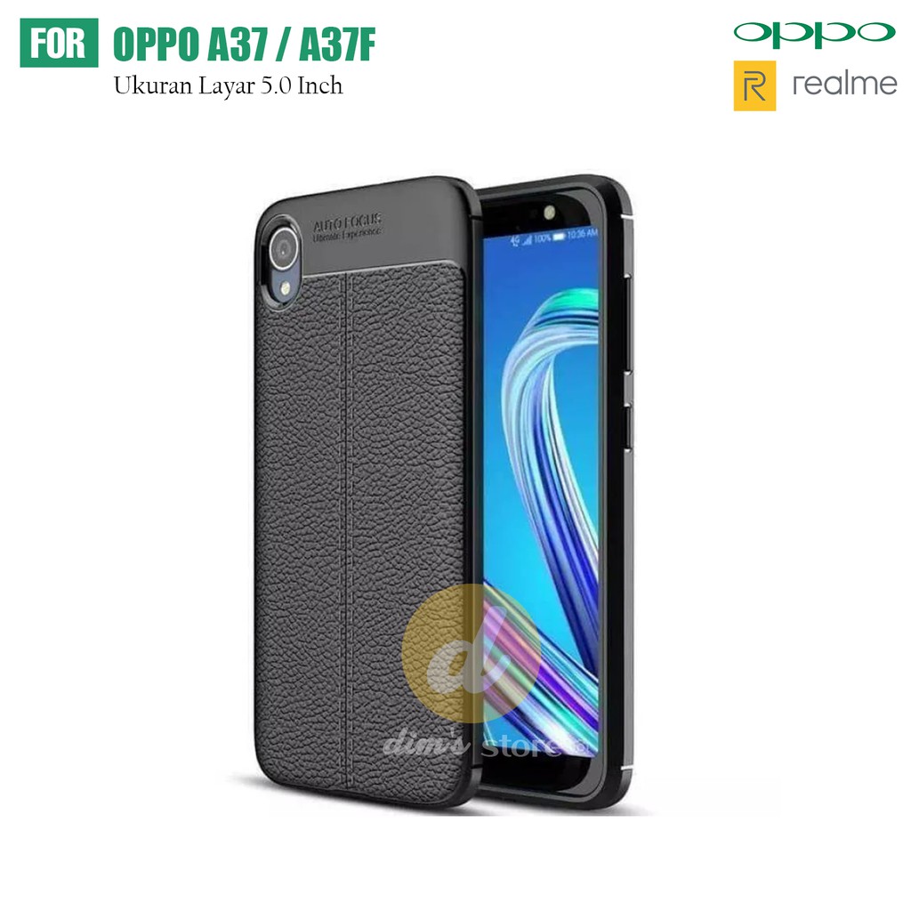 Soft Case Oppo A37 / A37F Premium TPU Autofocus Leather