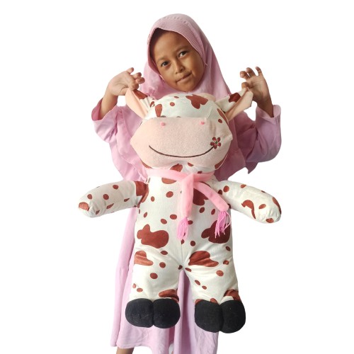 Boneka sapi berdiri XL murah