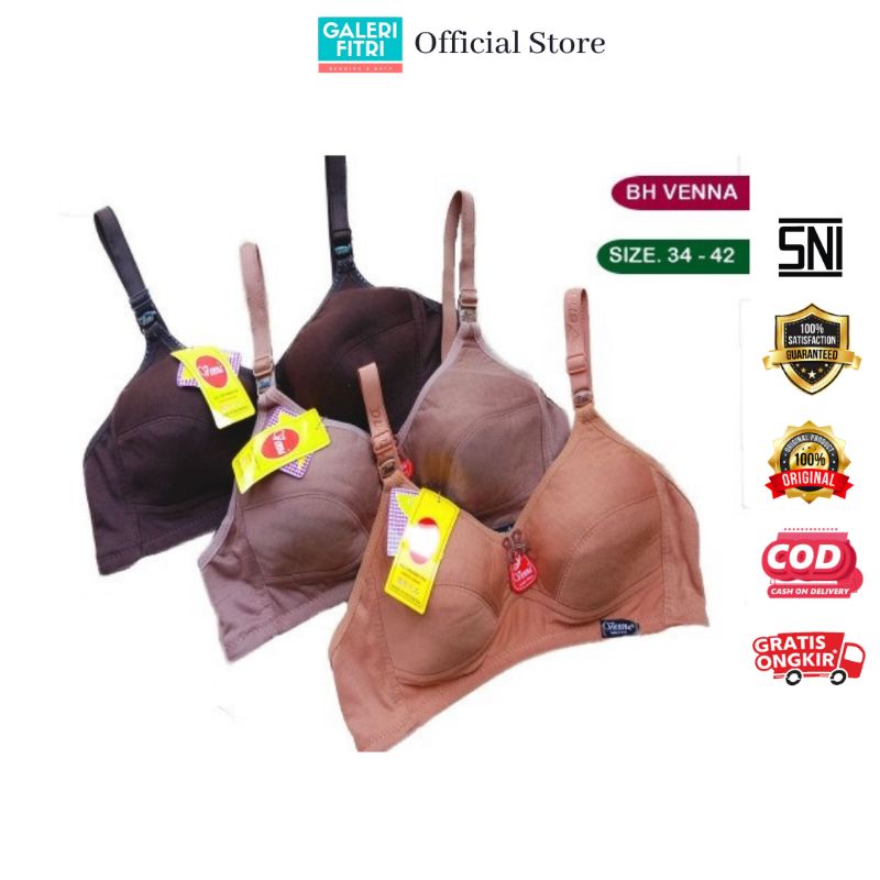Bra Venna - BH Venna - Bra Non Busa & Non Kawat - Bra Import Venna - BH Import Venna - Bra Wanita Ve