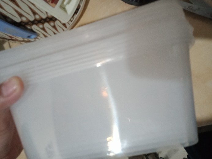 Murah Food Container Pp Thinwall Rect Kotak Makan Plastik Persegi Panjang