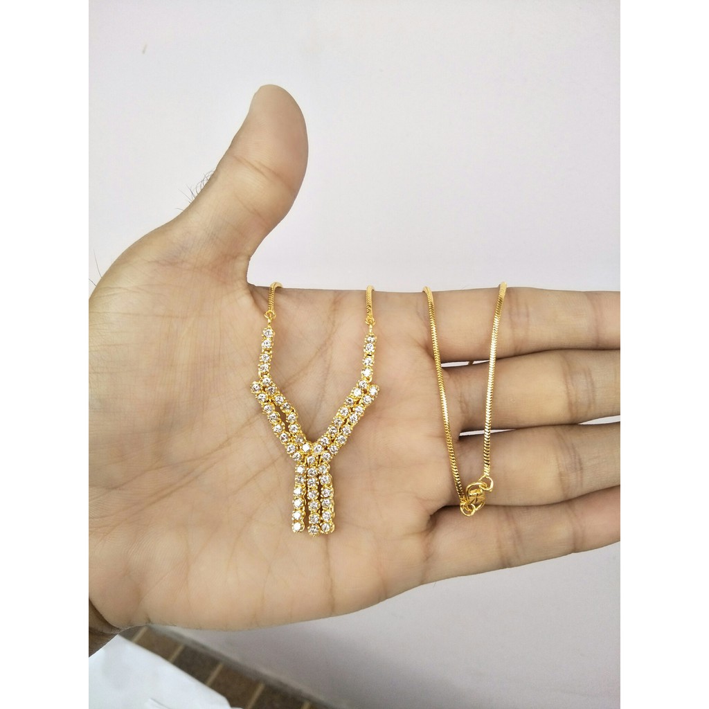 Perhiasan Kalung Koyek Mancur Lapis Emas
