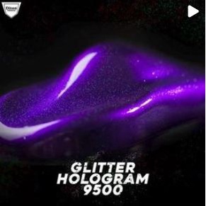 Cat Pilox Diton Premium Clear Glitter Hologram 300cc 9500 Sparkle Pylox Vernis Pernis Efek Pelangi