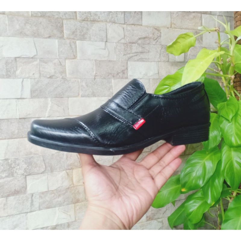 Sepatu Pantofel Pria MH02 Pantofel Hitam Pria Sepatu Pantofel Kulit Kerja