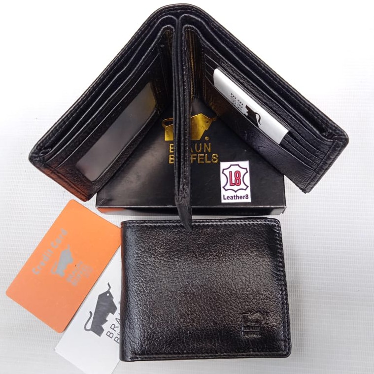 Dompet Pria Kulit Asli Model 3 Dimensi / Dompet Kulit Pria