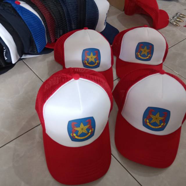 TOPI TRUCKER PERTAMINA