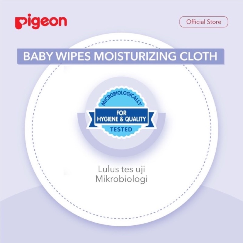 Pigeon Moisturizing wipes 70 lbr Pigeon Moisturizing cloth Tisu Basah Pantat Bayi