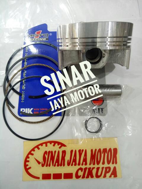 Piston moto1 73/15 double ring 1set