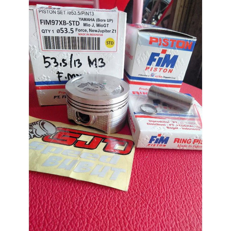piston fim mio j bore up 53,5 mm pen13 Mio m3 fim97xb