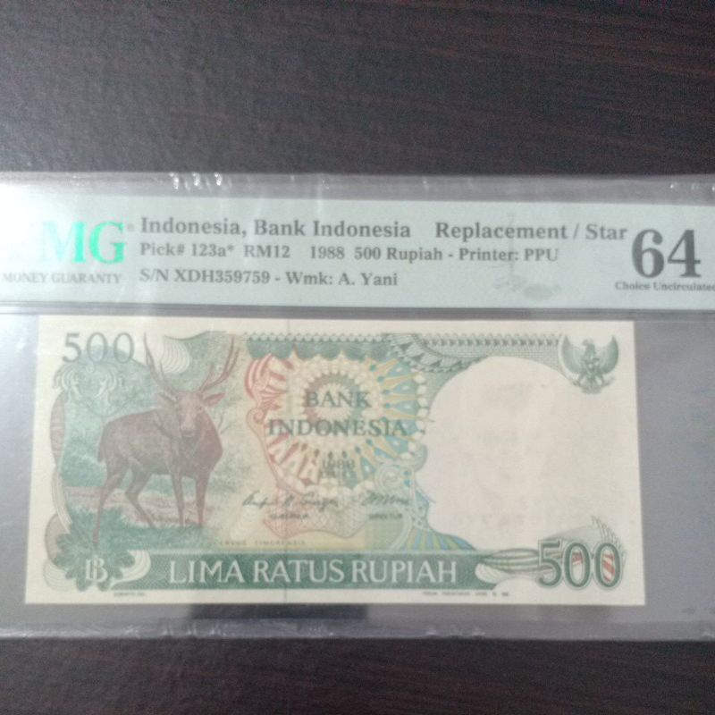 500 rupiah kijang tahun 1988