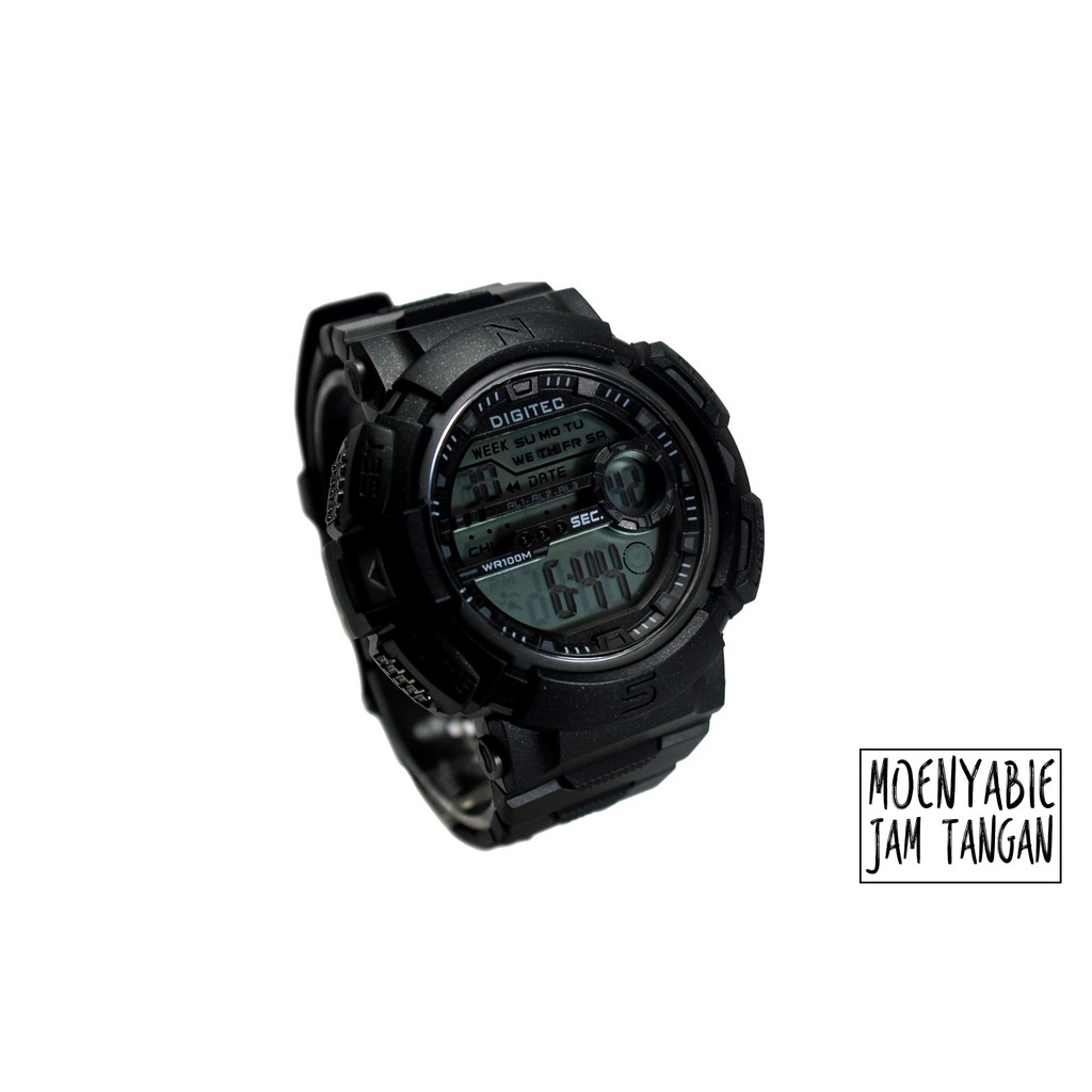 Jam Tangan Anti Air Original Digitec DG 3024T Black