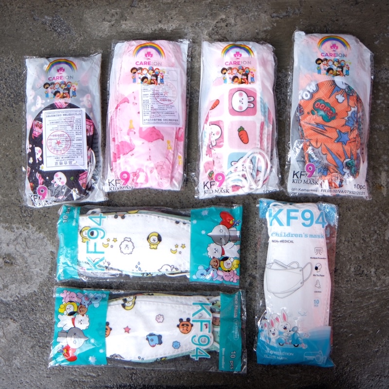 MASKER ANAK KF94 DUCKBILL BTS