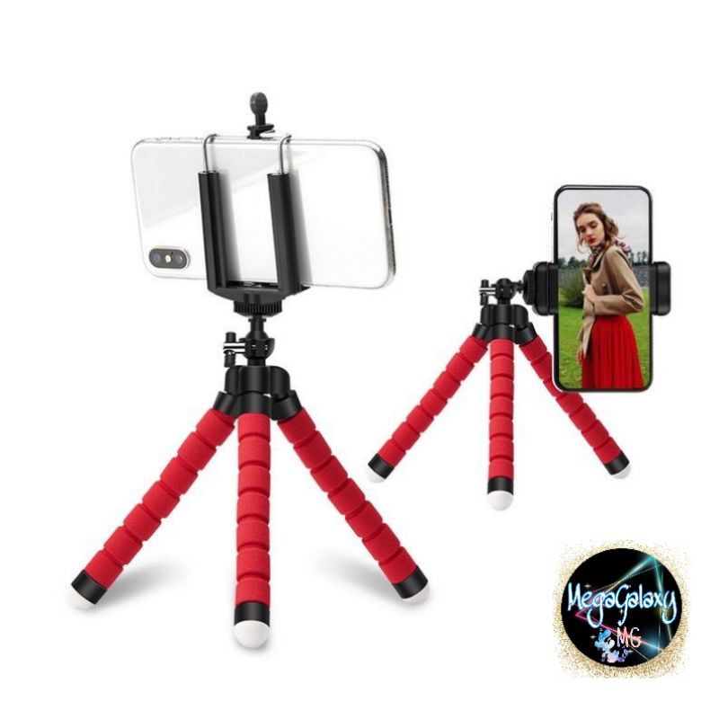 Tripod Gurita Mini Untuk Handphone/Kamera/Bracket Selfie Tongsis Flexible