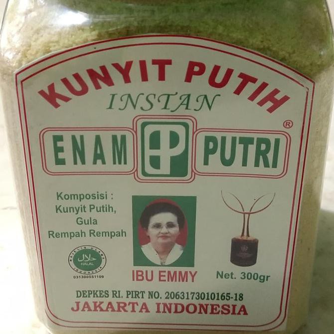 

Ready Oke] Kunyit Putih Instan, Kunyit Putih Enam Putri, Jamu Herbal,