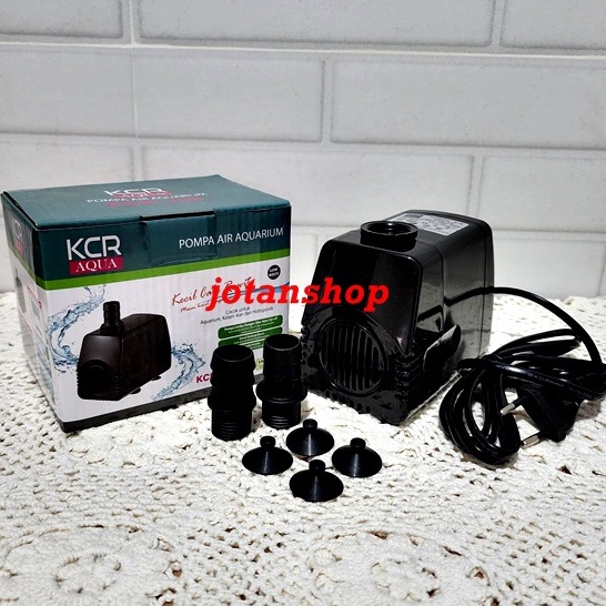 KCR AQUA 105 Mesin Pompa Air celup Aquarium Aquascape Kolam ikan Hidroponik