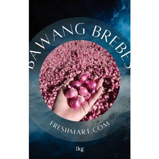 

BAWANG MERAH BREBES KWALITAS SUPER 1 KG ASLI BAWANG BREBES