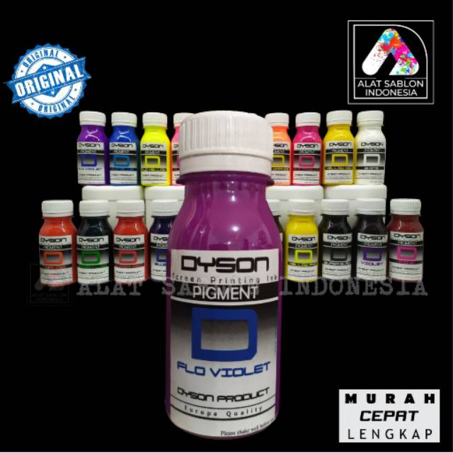 BIANG WARNA SABLON UNGU STABILO PIGMEN DYSON FLO VIOLET