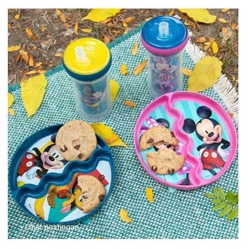 The First Years Disney Mickey &amp; Minnie Mouse Suction Plate - Kids Plates (Y11319/Y11320)